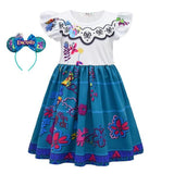 Mirabel Madrigal Costume Dress – Encanto with Tiara