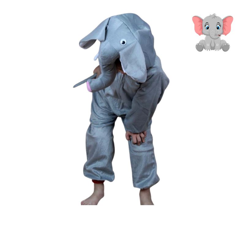 Fantasia Infantil Animal Elefante