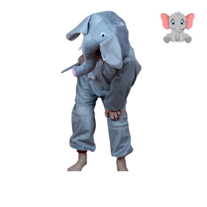Elephant Animal Kids Costume