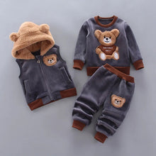 Carregar imagem no visualizador da galeria, Conjunto de Roupa Infantil Urso
