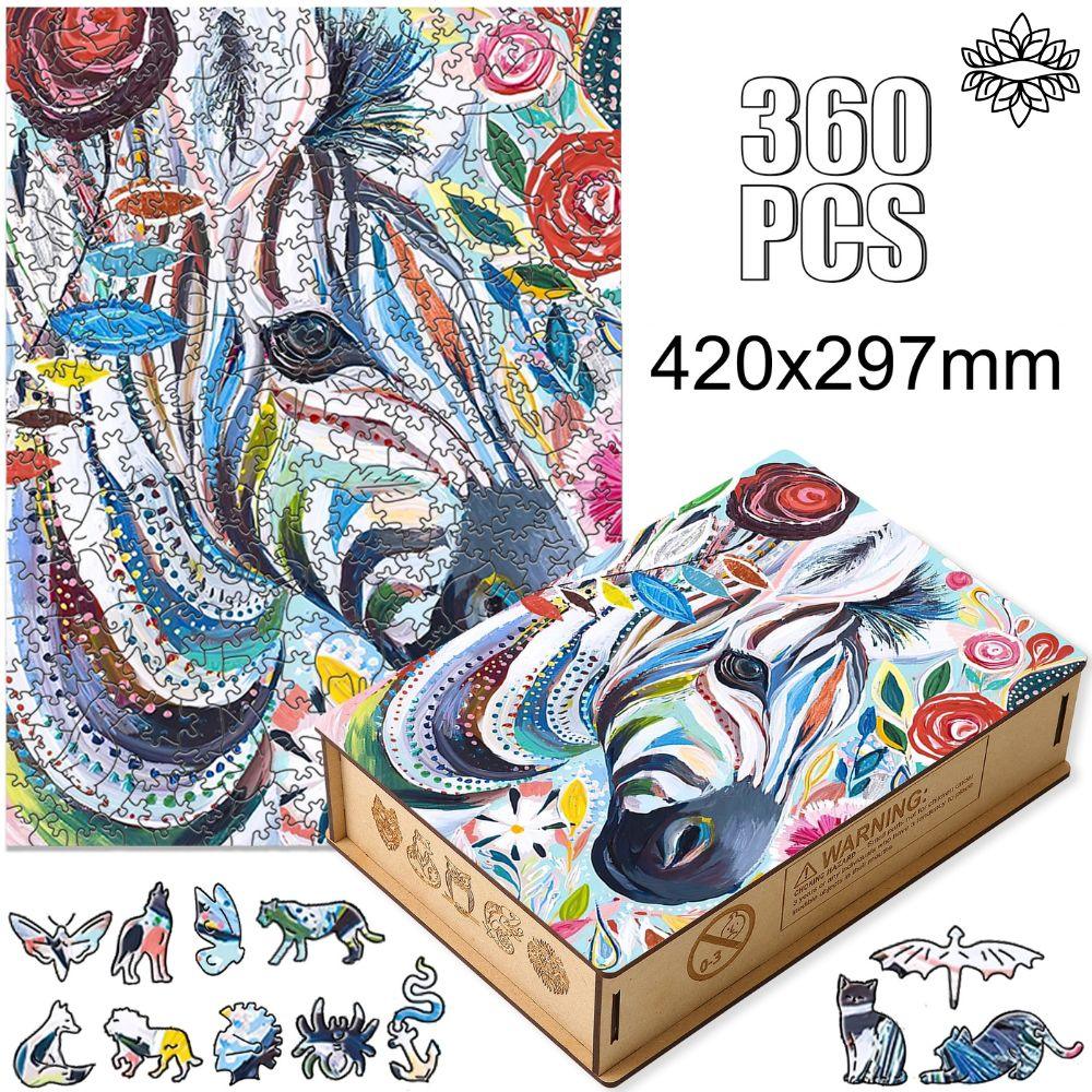 3D Wooden Jigsaw Puzzle – 360 Pieces