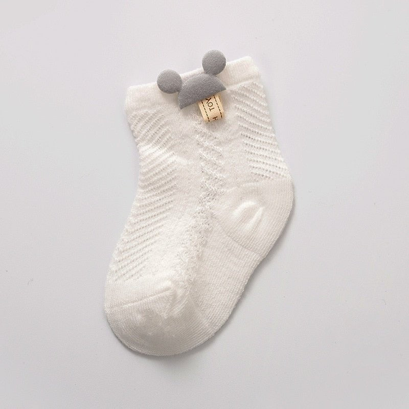 Baby Socks with Breathable Fabric (Newborn-24 months)