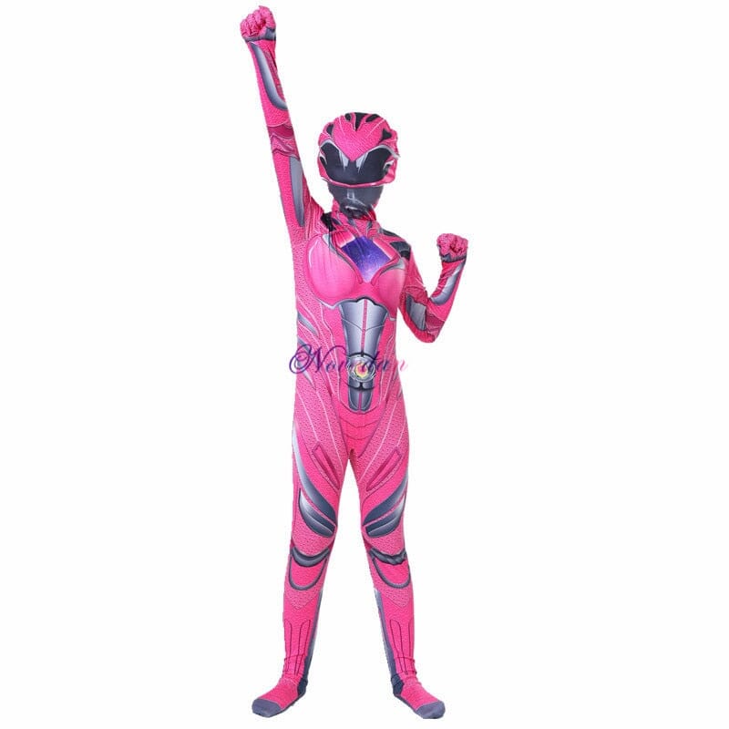 Fantasia Power Ranger o Filme - Ranger Rosa Cosplay