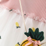 Cute Pineapple Casual Dress