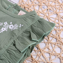 Carregar imagem no visualizador da galeria, Body Verde Vintage - Tamanhos de 0 a 2 anos
