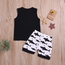 Carregar imagem no visualizador da galeria, Conjunto Shark Verão - Tamanhos 3 meses a 2 anos
