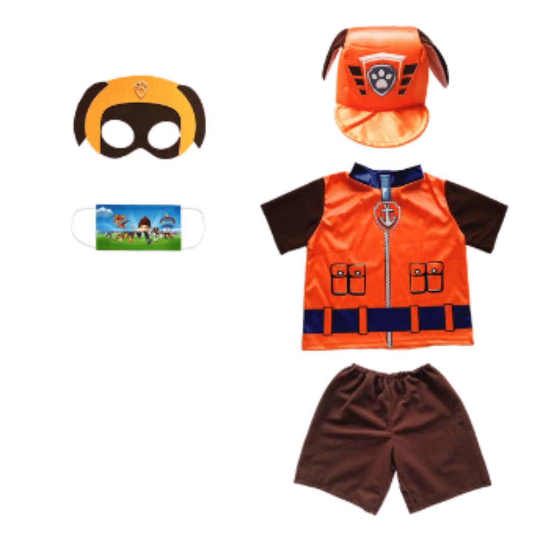 Paw Patrol Zuma Costume + Mask