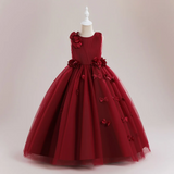 Party Dresses in Lace with Bows and Petals