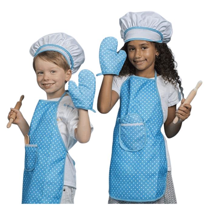 Kids MasterChef Costume – Kitchen Apron with Accessories
