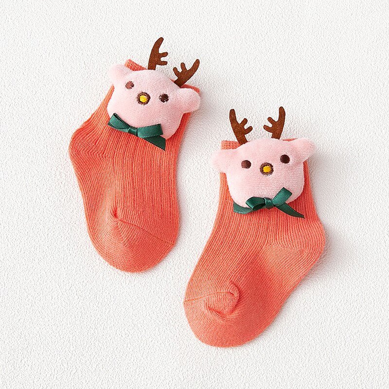 Baby Toddler Themed Socks 100% Cotton
