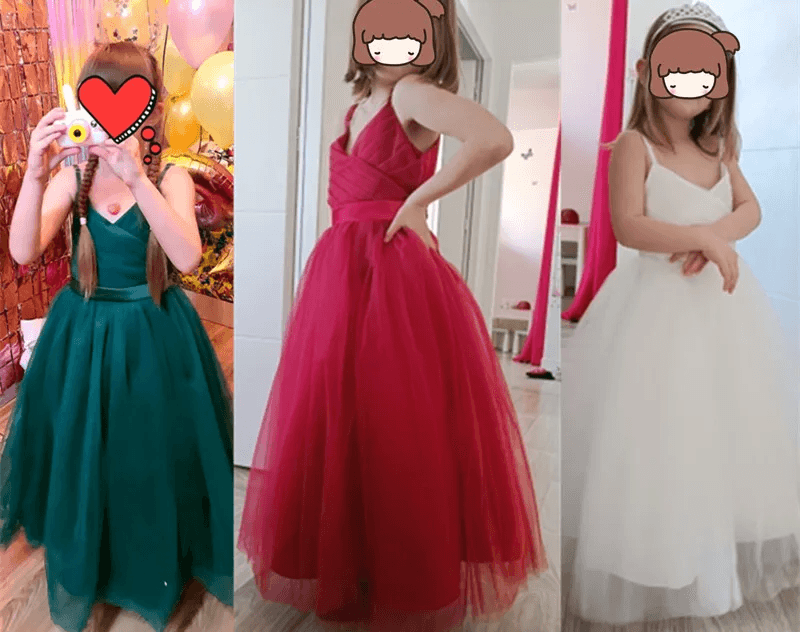Princess Dress for Kids Parties and Balls