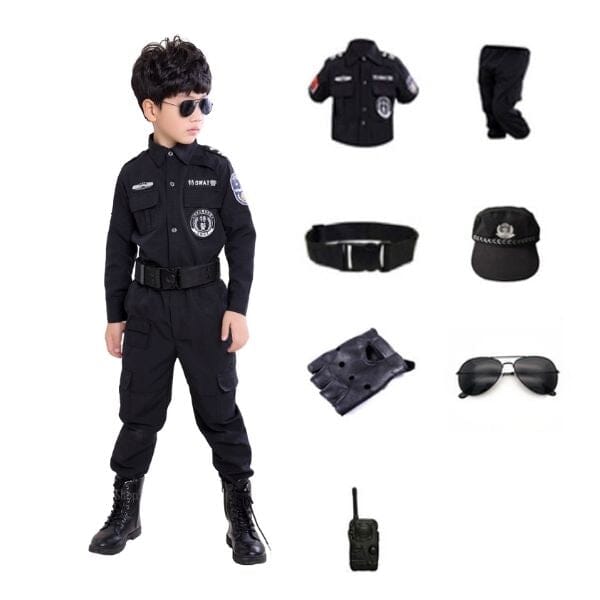 Police Costume – Long Sleeve + Accessories