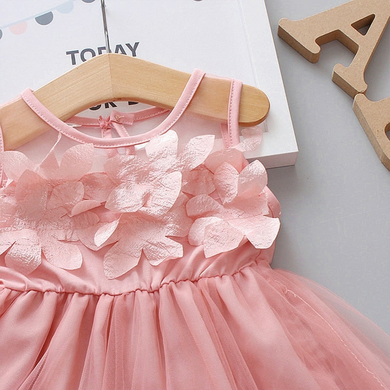 Fairy Flower Summer Dress for Kids