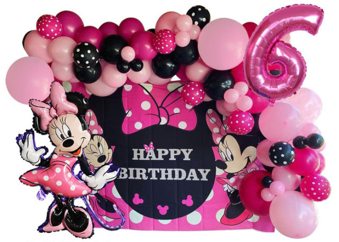 Minnie Mouse Birthday Party Kit