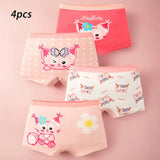 Set of 4 Boxer Briefs 100% Cotton
