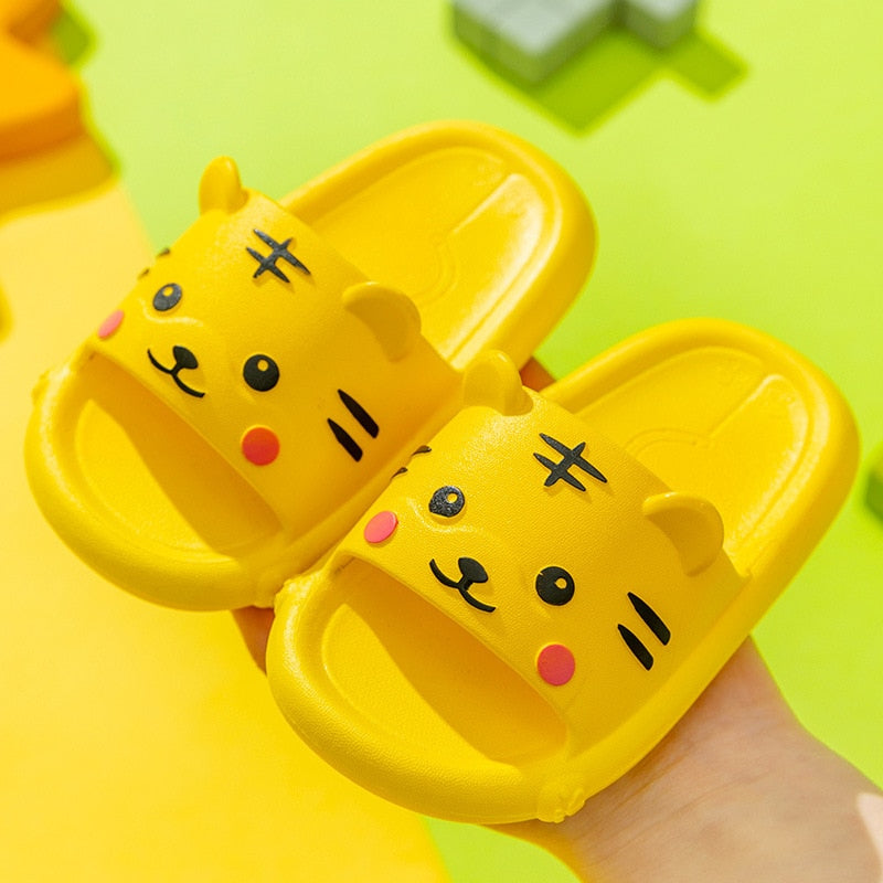 Cloud Kitten Kids Flip-Flops