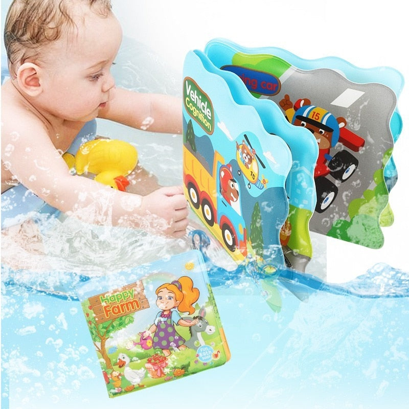 Bath book for babies up to 2 years old.