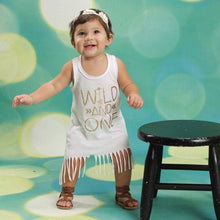 Carregar imagem no visualizador da galeria, Vestido Summer Baby com Franjas - Tamanhos de 6 a 24 meses
