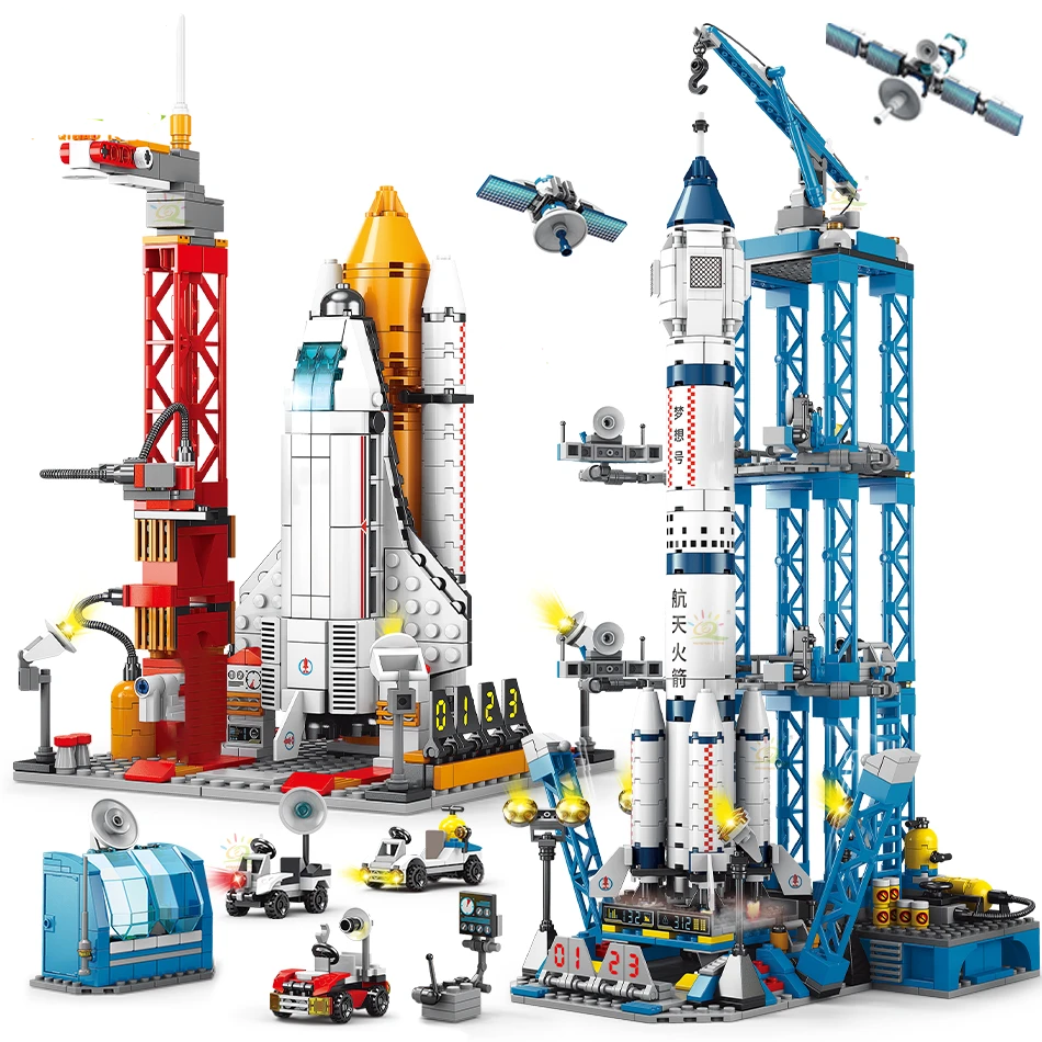 Aerospace Stations – Building Blocks + Free Gifts