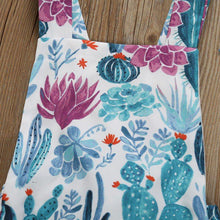 Carregar imagem no visualizador da galeria, Body Floral Cactos com Laço - Tamanhos de 0 a 2 anos
