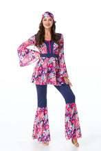 Upload image to gallery viewer, Women's 70s Style Pants, Blouse, and Bandana Set

