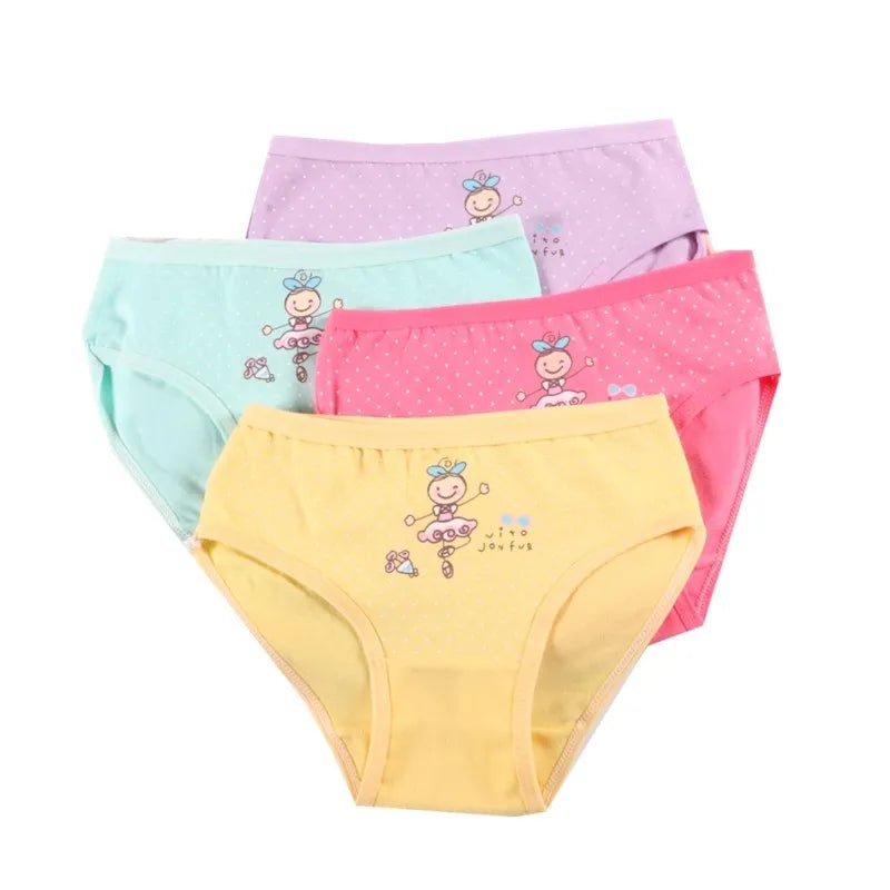 Set of 4 Kids Panties – The Ballerina