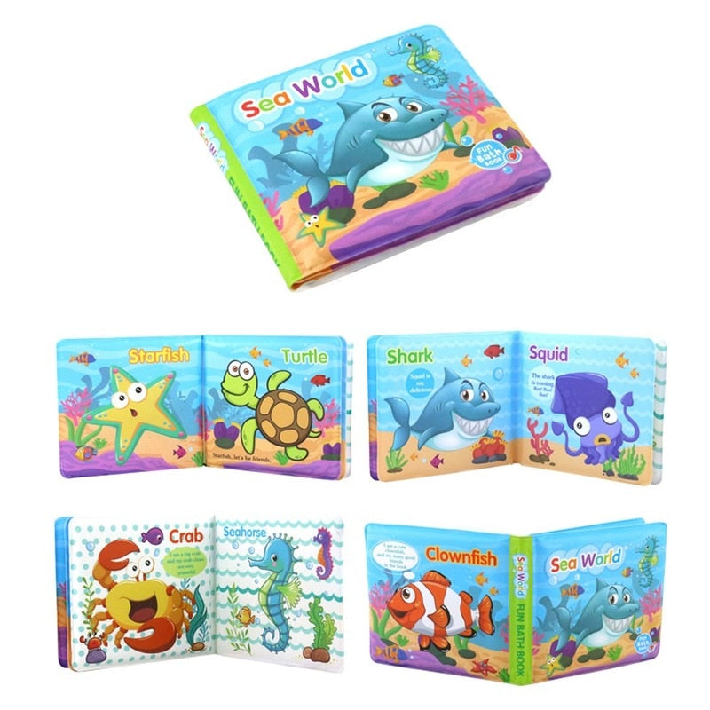 Bath book for babies up to 2 years old.