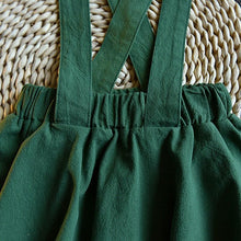 Carregar imagem no visualizador da galeria, Conjunto Vestido com Blusa Manga Borboleta - Tamanhos 0 a 5 anos
