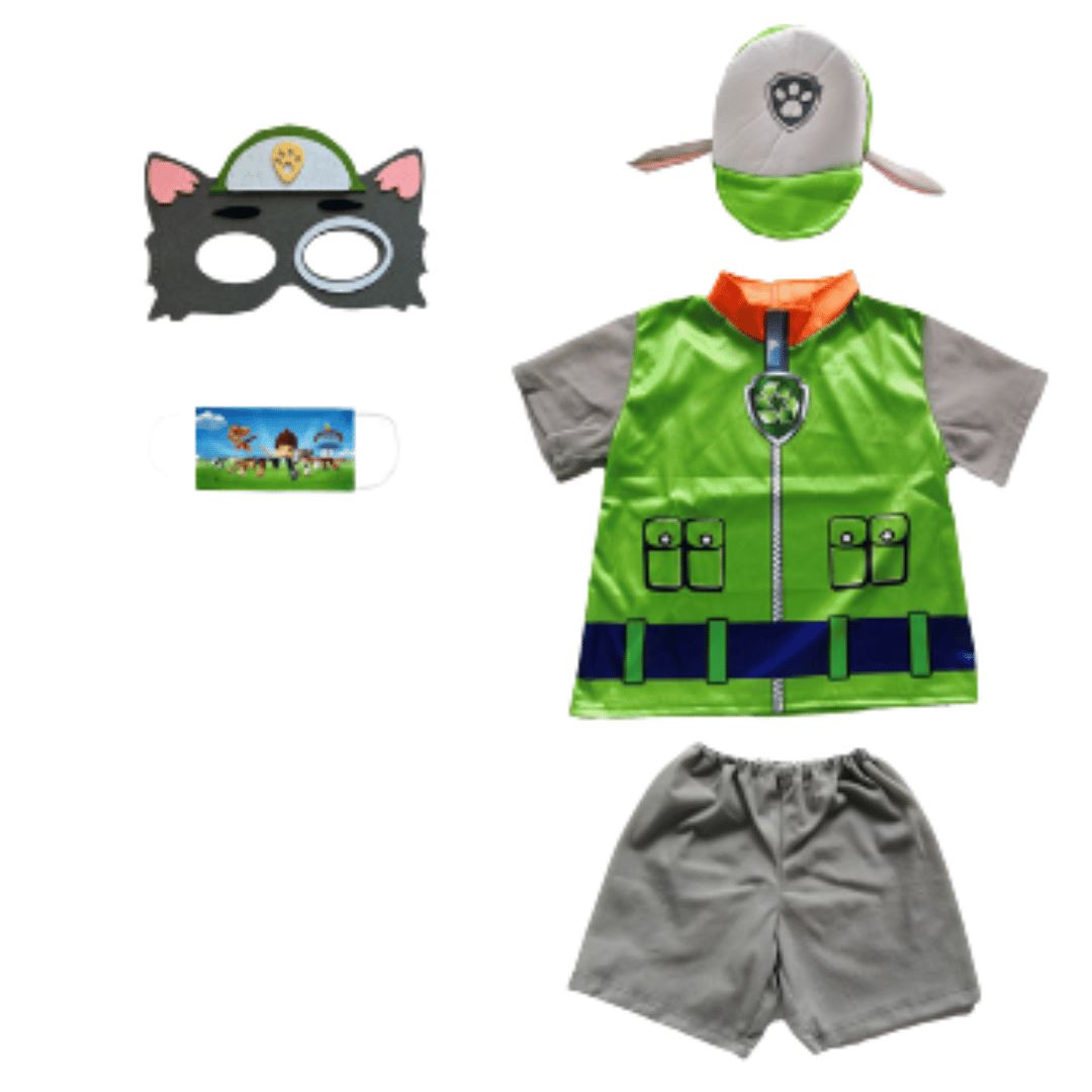Paw Patrol Rocky Costume + Mask