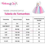 Unicorn Costume Dress with Tiara and Silver Wings – Kids