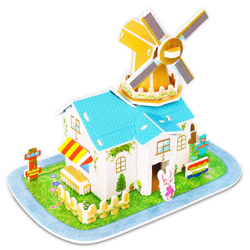 3D Jigsaw Puzzle – Playhouses