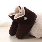 Plush High-Top Slippers