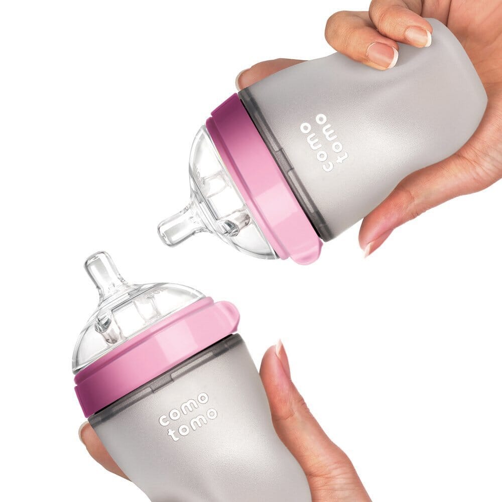 Comotomo Silicone Foldable Baby Bottle