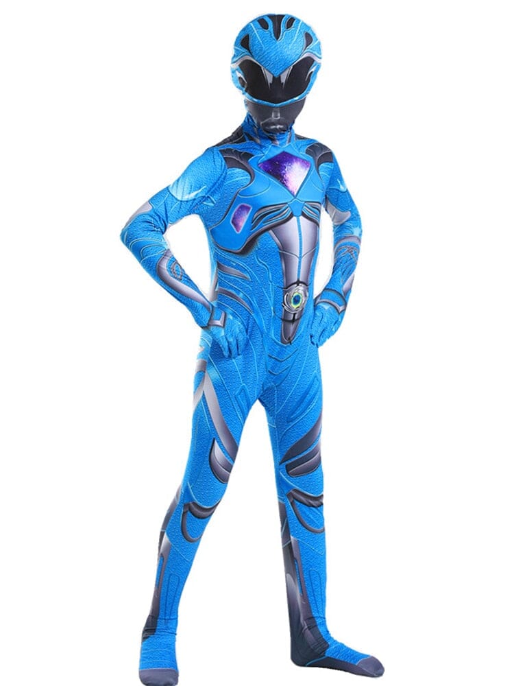 Fantasia Power Ranger o Filme - Ranger Azul Cosplay