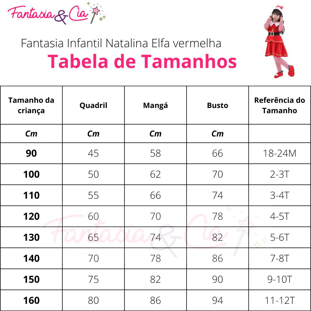 Kids Christmas Costume – Red Elf