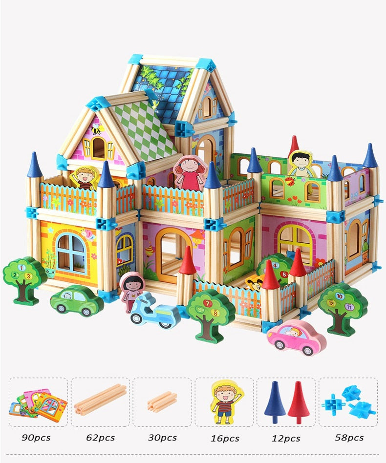 Special Wooden Dollhouse