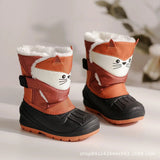 Kids booties with plush lining.