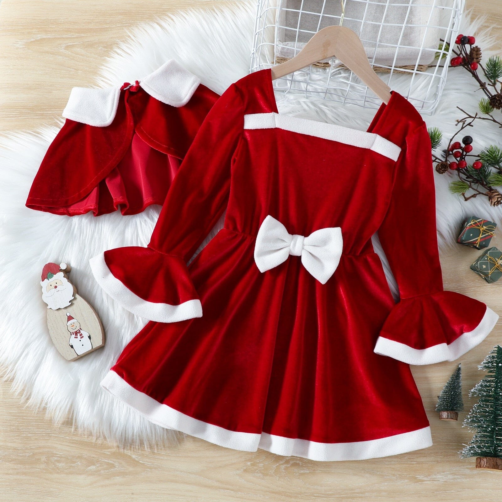 Christmas Long Sleeve Dress