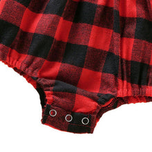 Carregar imagem no visualizador da galeria, Body Xadrez Manga Longa - Tamanhos de 0 a 18 meses
