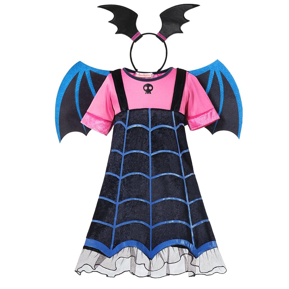 Original Vampirina Costume for Kids with Wings and Tiara – Disney