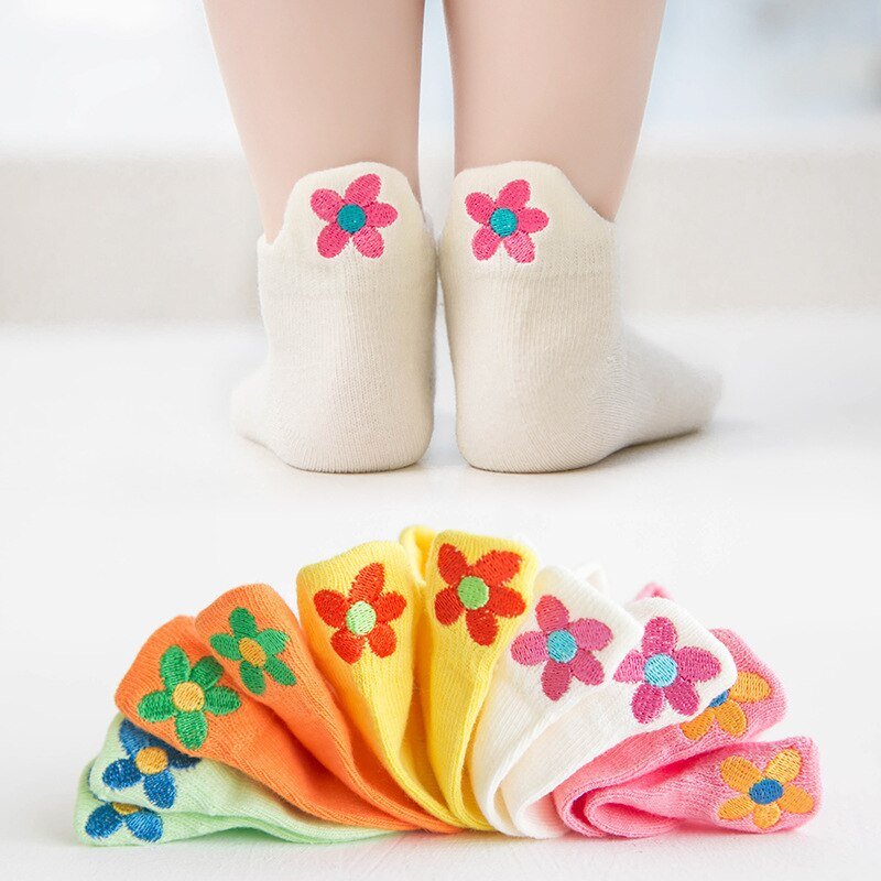 Kit with 5 Pairs of Fun Kids Socks -