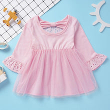 Carregar imagem no visualizador da galeria, Vestido Rosa Delicado - Tamanhos de 0 a 3 anos

