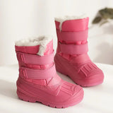 Kids Plush Mid-Calf Boot