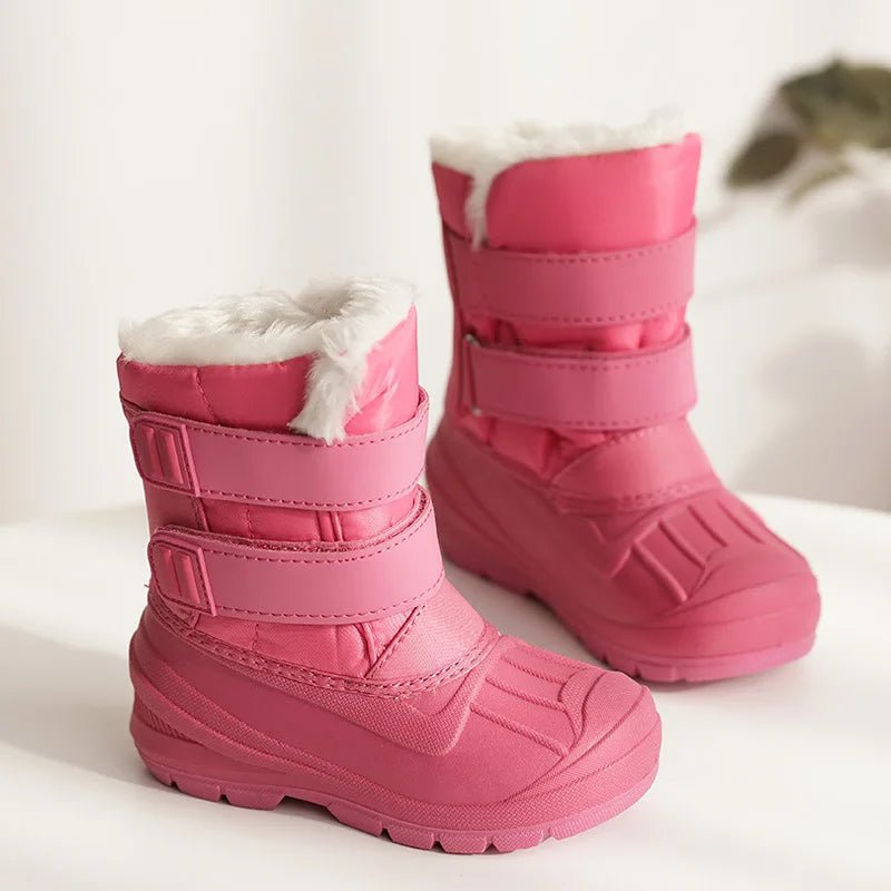 Kids Plush Mid-Calf Boot