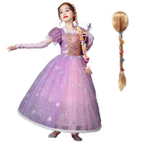 Rapunzel Super Deluxe Costume Dress + Accessories