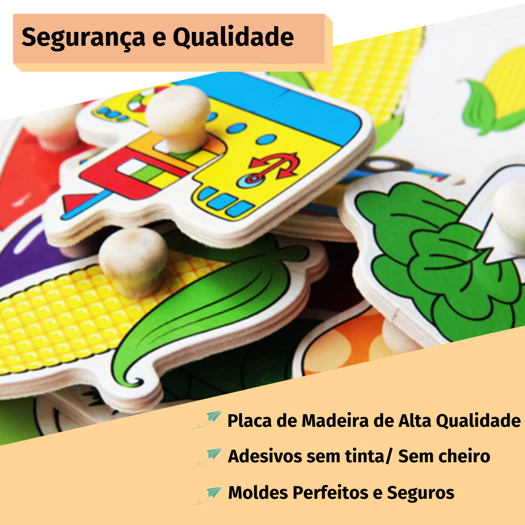 Educational Toy: 3D Puzzle and Learn