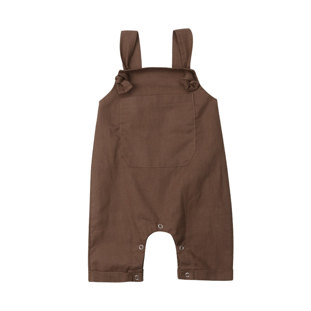 Jardineira Infantil Masculina Casual