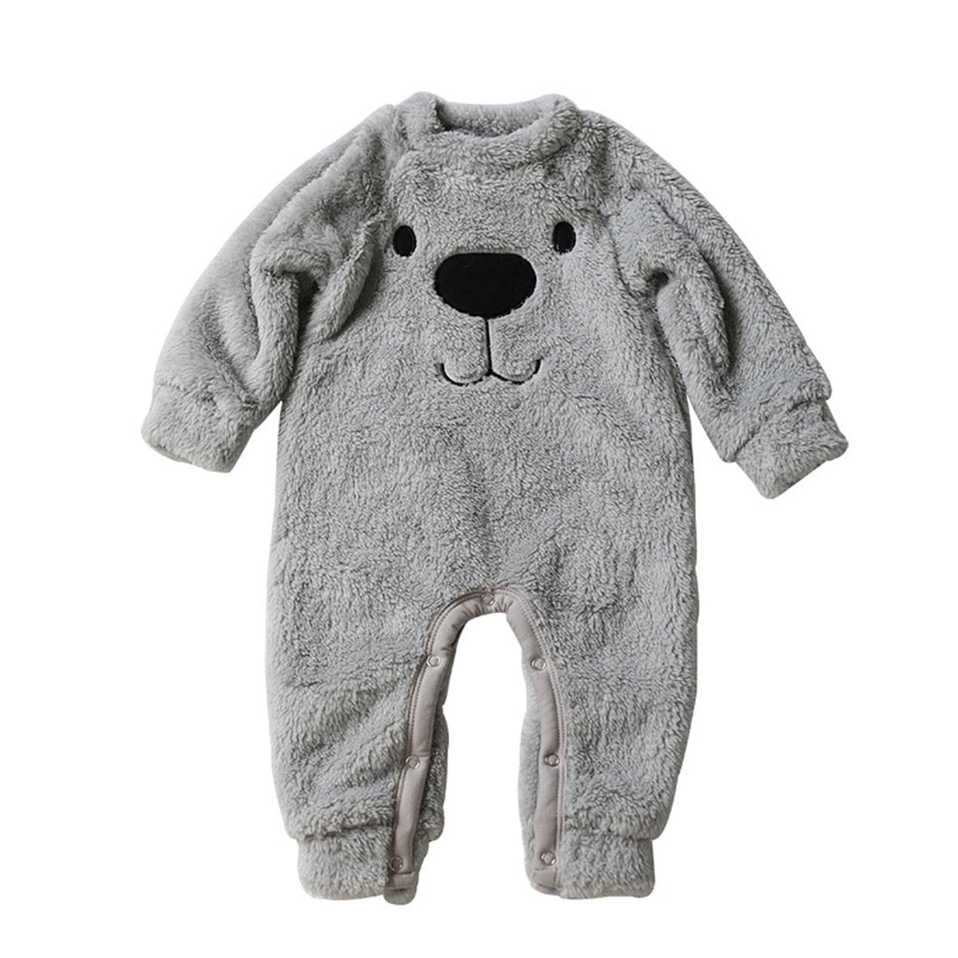 Macacão Infantil Inverno Urso