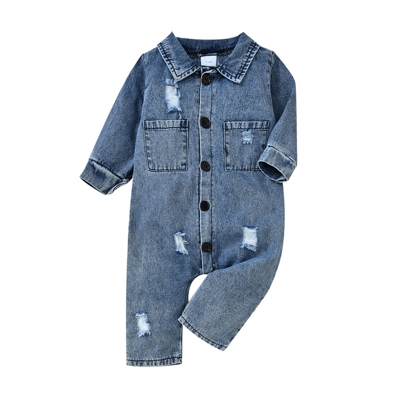 MacacãoInfantil Jeans