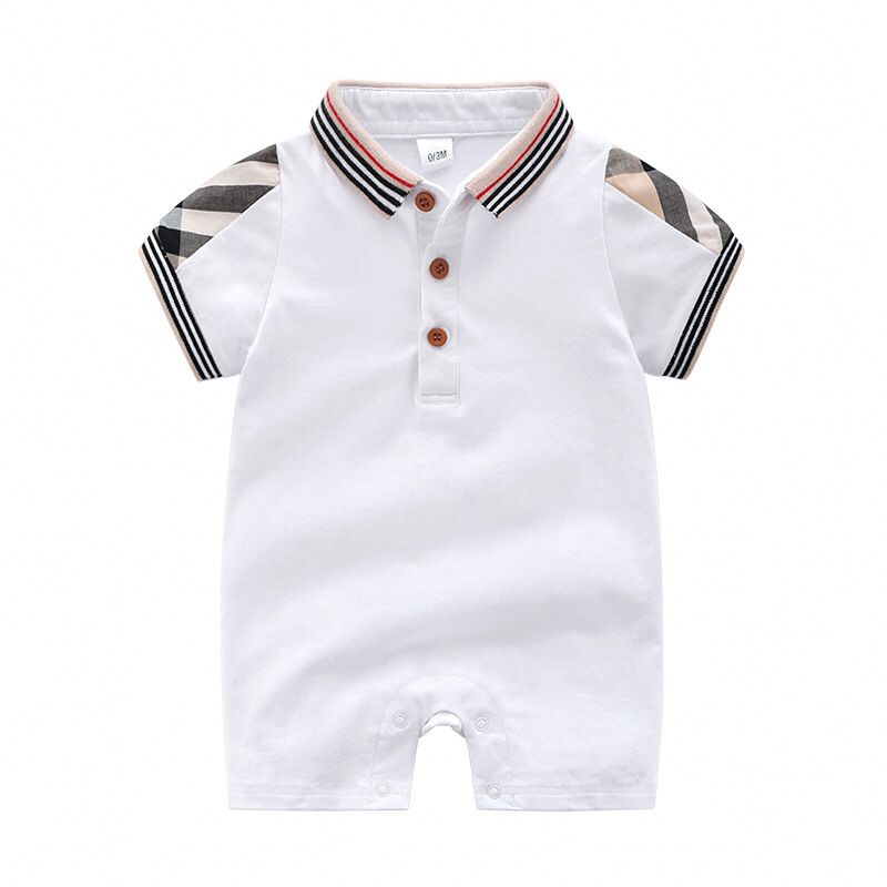 Macaquinho Infantil Masculino Polo Bulberry 100% Algodão